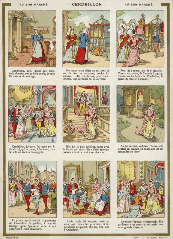 Çizgi Roman - Külkedisi by French School