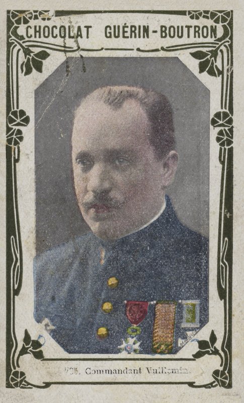 Komutan Vuillemin (renkli fotoğraf) by French School