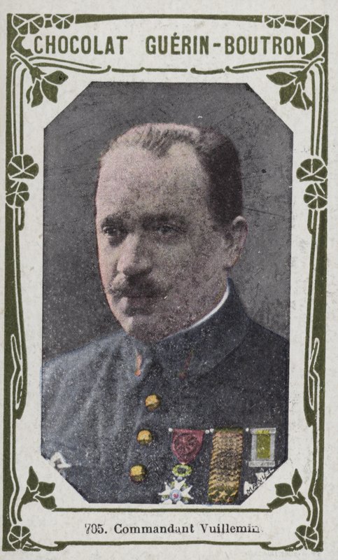 Komutan Vuillemin (renkli fotoğraf) by French School