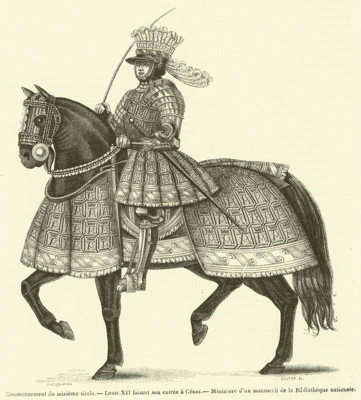 On altıncı yüzyılın başlarında, Louis XII Cenova