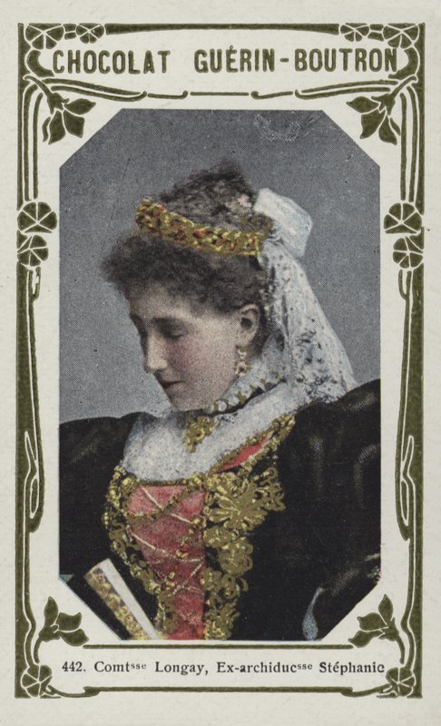Kontes Longay, Eski Arşidük Stephanie (renkli fotoğraf) by French School