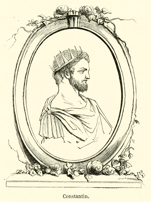 Konstantin (gravür) by French School