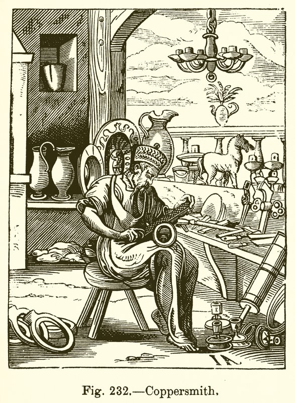 bakırcı by French School
