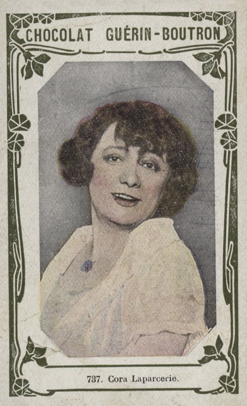 Cora Laparcerie (renkli fotoğraf) by French School