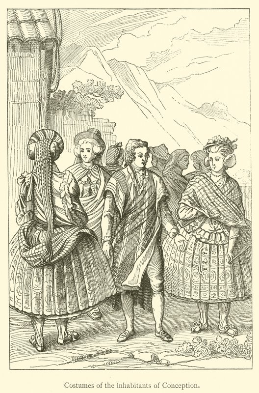 Conception sakinlerinin kostümleri (gravür) by French School