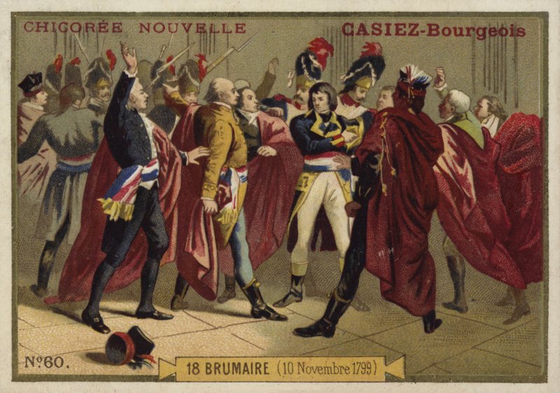 18 Brumaire Darbesi, Fransız Devrimi, 10 Kasım 1799 by French School