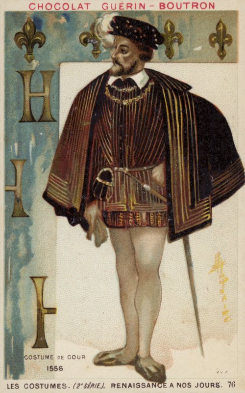 Mahkeme elbisesi, 1556 by French School