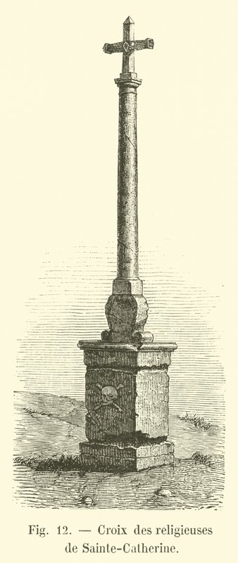 Aziz Catherine Rahibelerinin Haçı by French School