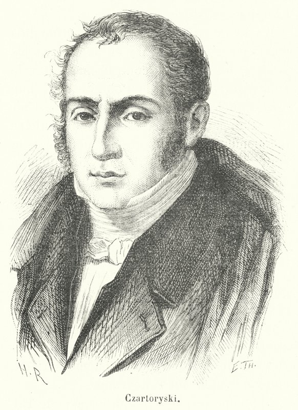 Czartoryski (gravür) by French School