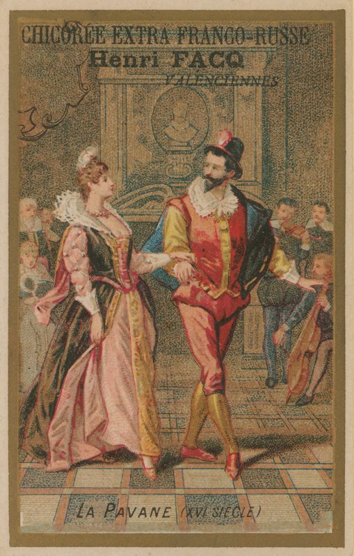 Pavane Dansı, 16. Yüzyıl by French School
