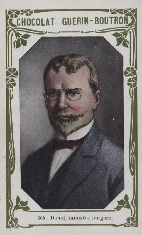Danef, Bulgaristan Bakanı (renkli fotoğraf) by French School