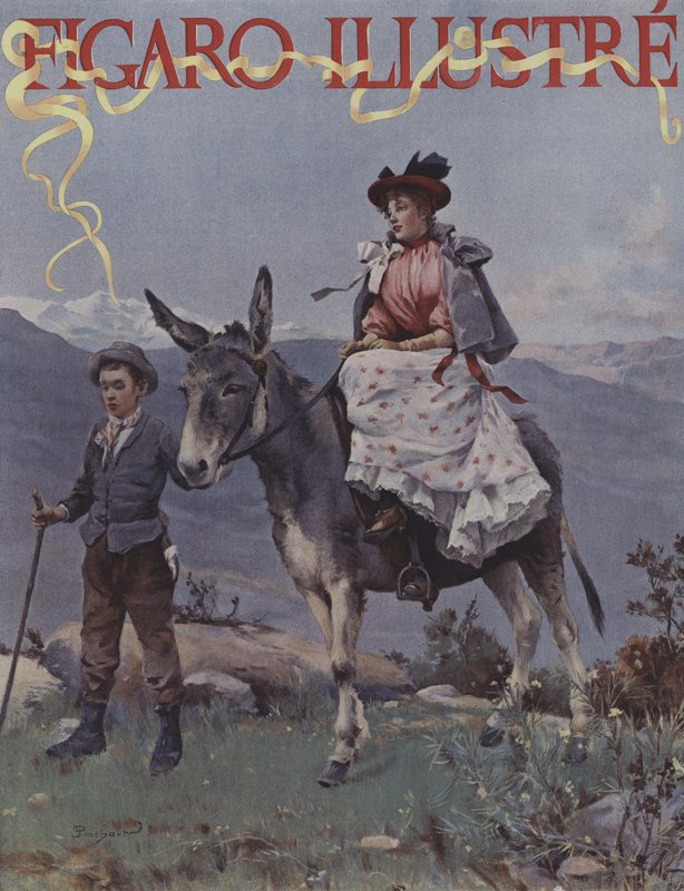 Dağlarda. Le Figaro Illustre
