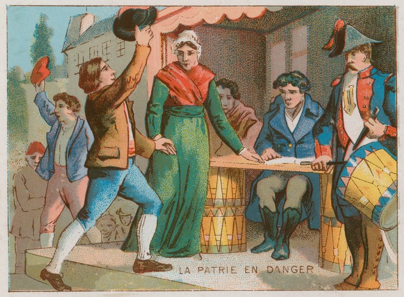 Ulusal Acil Durum Bildirgesi, 1792 by French School