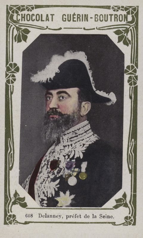 Delanney, prefet de la Seine (renkli fotoğraf) by French School