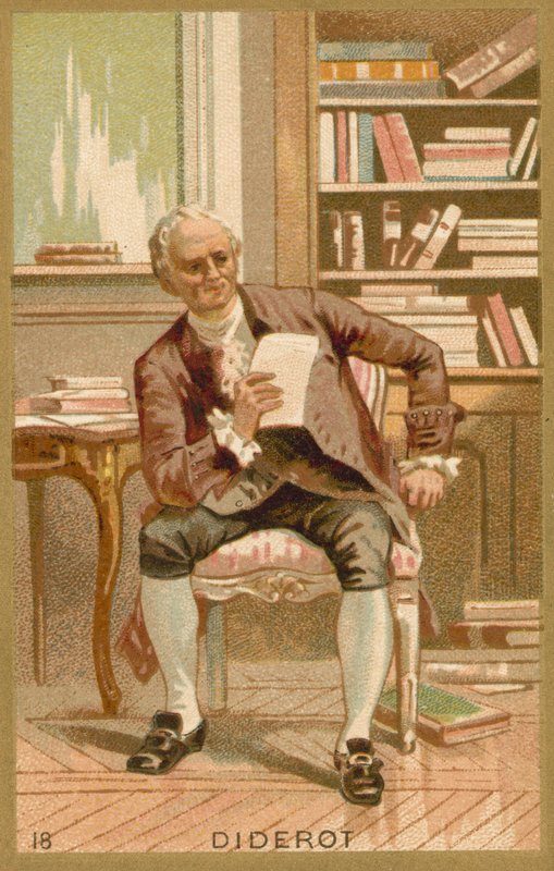 Denis Diderot, Fransız filozof ve yazar by French School