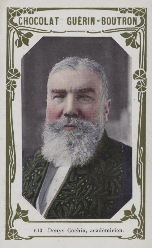 Denys Cochin, akademisyen (renkli fotoğraf) by French School