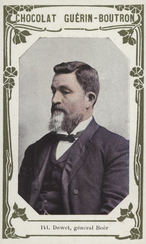 Dewet, general Boer (renkli fotoğraf) by French School