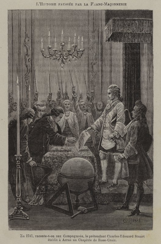 Masonlar tarafından tarihin çarpıtılması: 1747