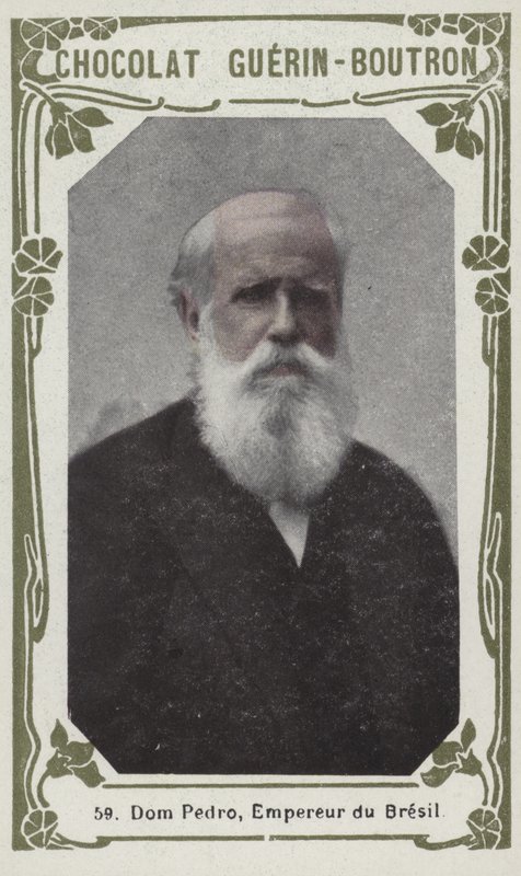 Dom Pedro, Brezilya İmparatoru (renkli fotoğraf) by French School