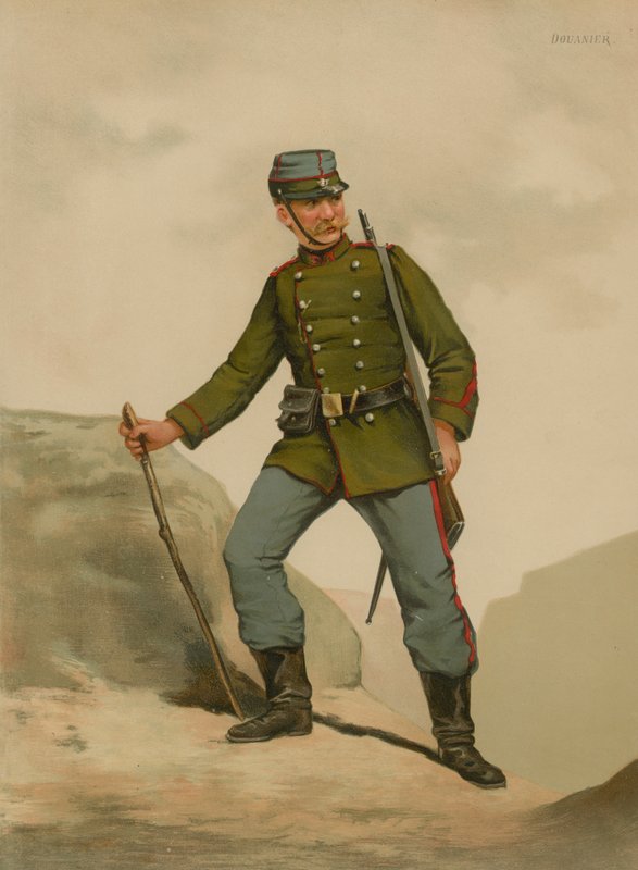 Gümrük memuru by French School