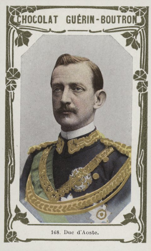 Duc dAoste (renkli fotoğraf) by French School