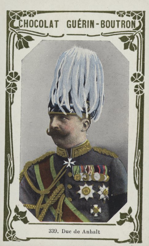 Duc de Anhalt (renkli fotoğraf) by French School