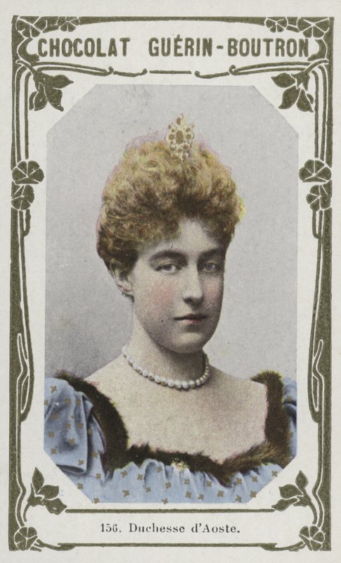 Düşes dAoste (renkli fotoğraf) by French School