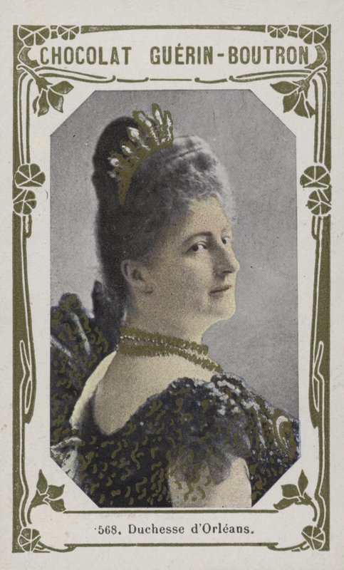 Düşes dOrleans (renkli fotoğraf) by French School