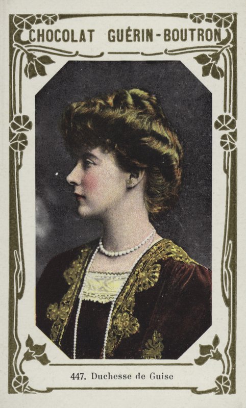 Guise Düşesi (renkli fotoğraf) by French School