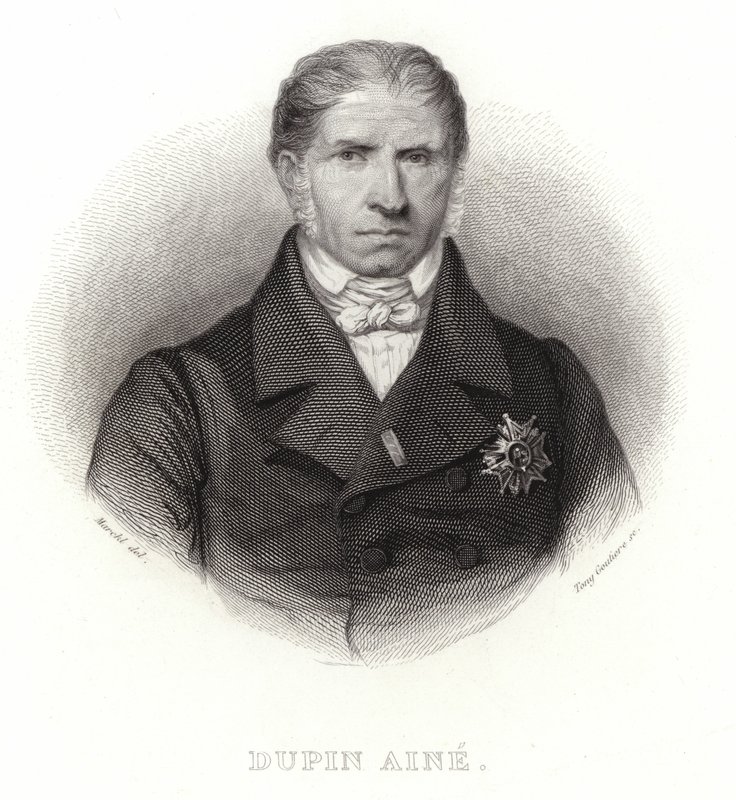 Dupin Aine - Fransız politikacı ve Temsilciler Meclisi Başkanı (1783-1865) by French School