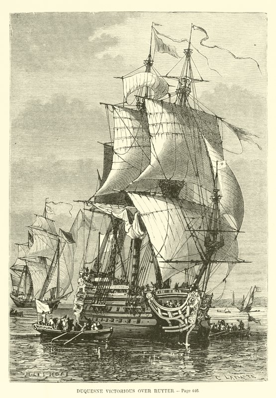 Duquesne, Ruyter