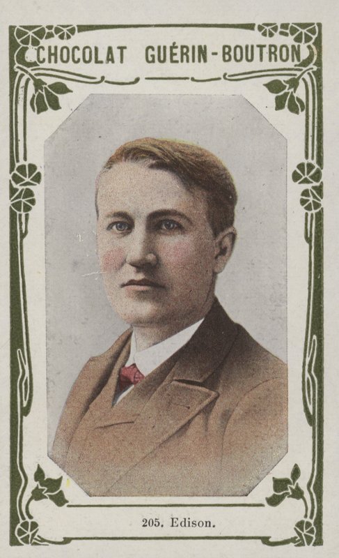 Edison (renkli fotoğraf) by French School