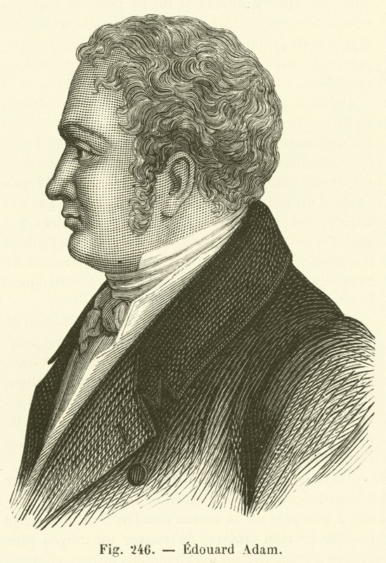 Edouard Adam (gravür) by French School