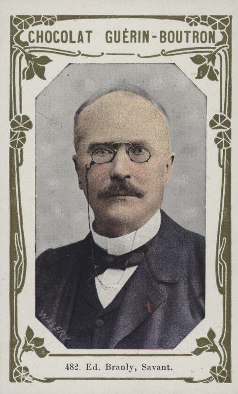 Edouard Branly, Savant (renkli fotoğraf) by French School