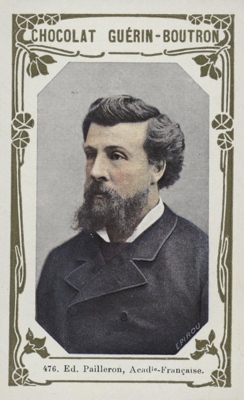 Edouard Pailleron, Academie-Francaise (renkli fotoğraf) by French School