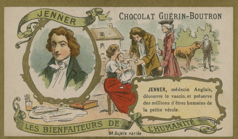 Edward Jenner, İngiliz doktor ve bilim adamı by French School