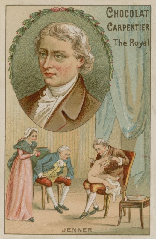 Edward Jenner, İngiliz doktor ve bilim adamı by French School