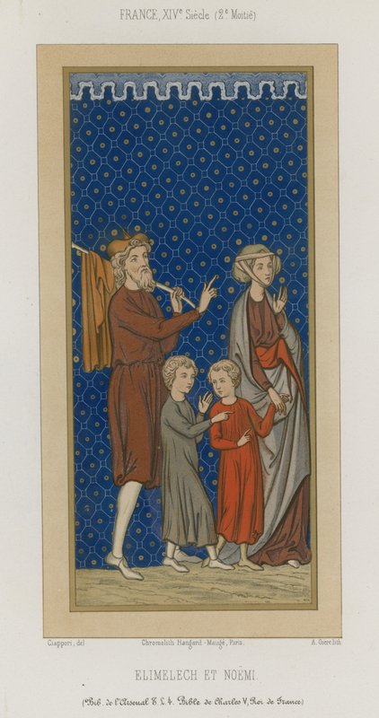 Elimelech ve Naomi by French School