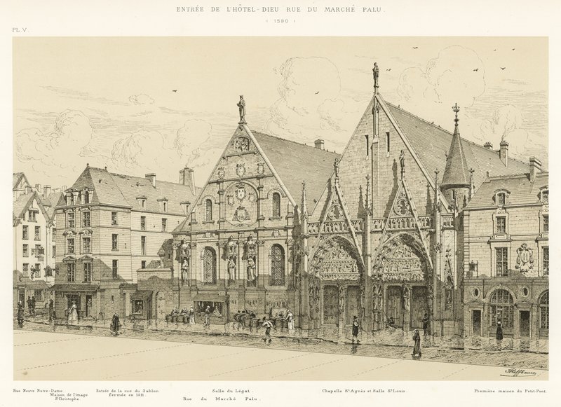 Hotel-Dieu rue du Marche Palu