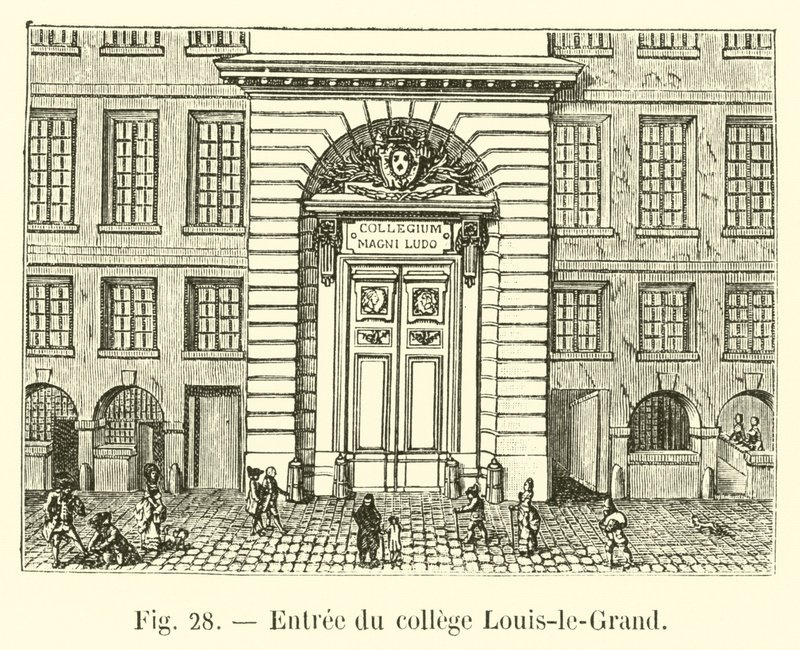 Louis-le-Grand kolejine giriş by French School