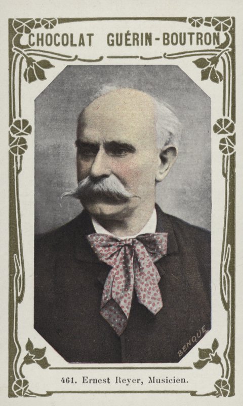 Ernest Reyer, Müzisyen (renkli fotoğraf) by French School