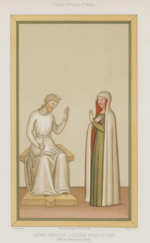 Ester Yahudiler için Ahaşveroş