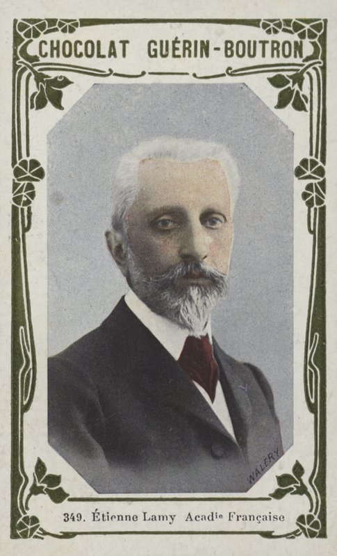 Etienne Lamy, Academie Française (renkli fotoğraf) by French School