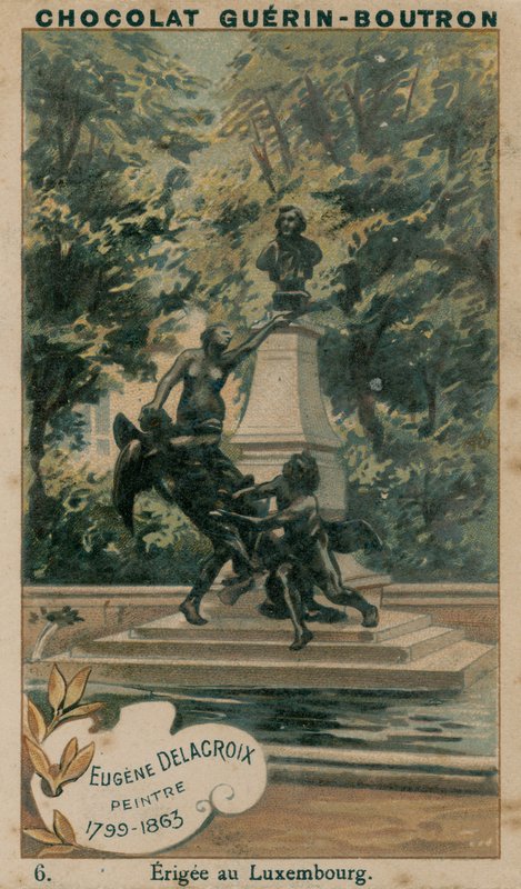 Eugene Delacroix, Ressam, 1799-1863, Lüksemburg