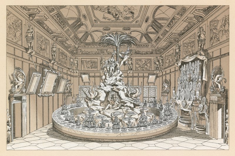 Avrupa XVII.Yüzyıl Kostümü by French School