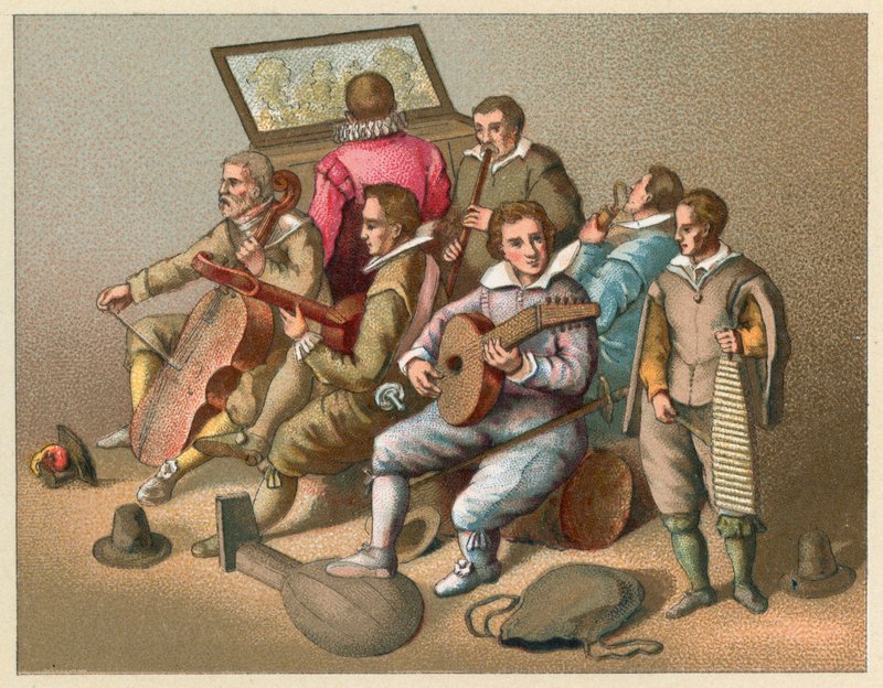 Avrupa XVII.Yüzyıl Kostümü by French School