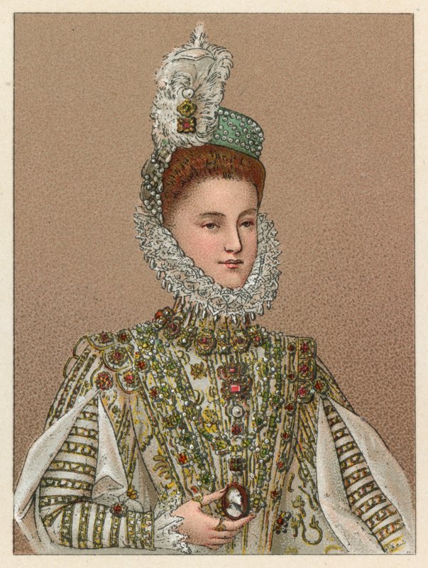 Avrupa XVI. Yüzyıl Kostümü by French School