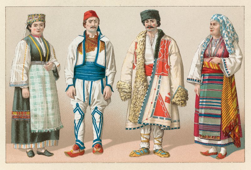Avrupa Türkiye Kostüm by French School