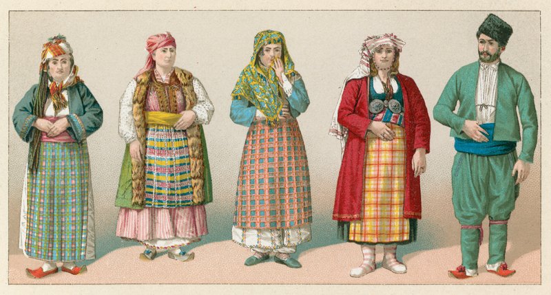 Avrupa Türkiye Kostüm by French School