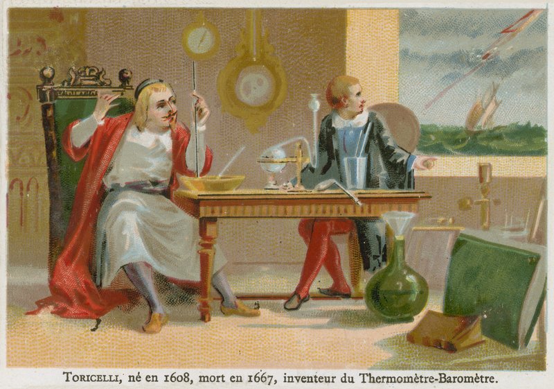 Evangelist Torricelli by French School